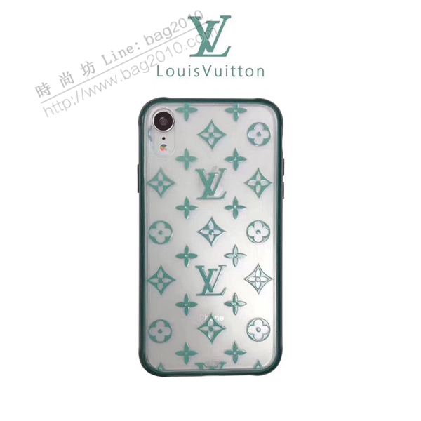 LV手機殼 LV防摔手機套 lv手機殼小紅書爆款 時尚網紅同款 2020最火的lv綠 蘋果手機後套  mmk1105
